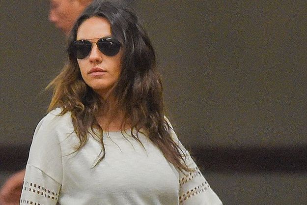 Мила Кунис быстро восстанавливается после родов