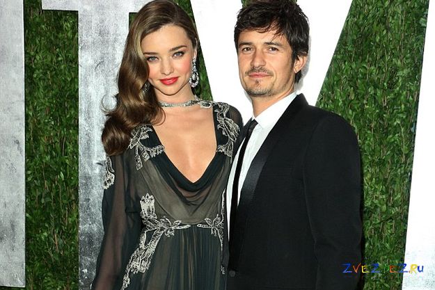 Орландо Блум встретит Рождество вместе с Мирандой Керр