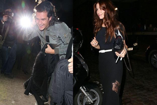 Орландо Блума застукали в Лондоне с неизвестной брюнеткой