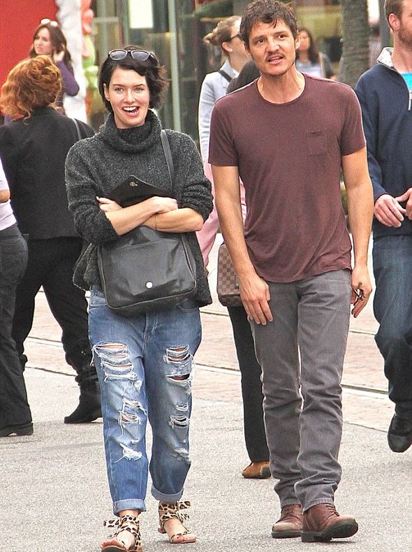 Лина Хиди и Педро Паскаль