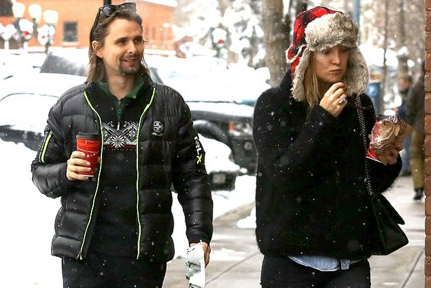 Кейт Хадсон и Мэтт Беллами проводят вместе время в Аспене