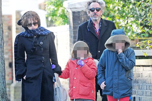 Тим Бертон и Хелена Бонем Картер встретили Рождество вместе