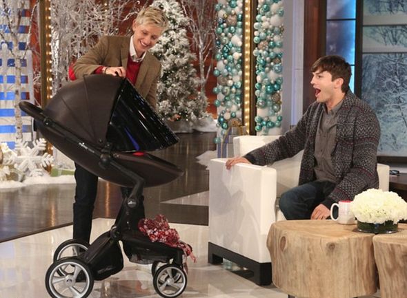 Эштон Катчер и Эллен ДеДженерес