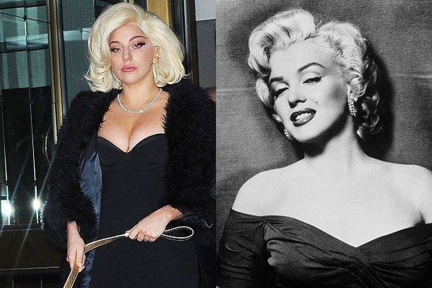 Леди Гага примерила образ Мэрилин Монро