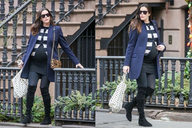 Лив Тайлер засветила беременный живот