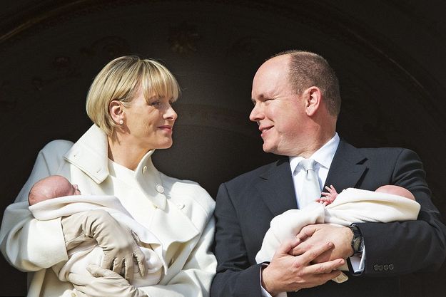 Впервые новорожденные наследники Монако появились на публике