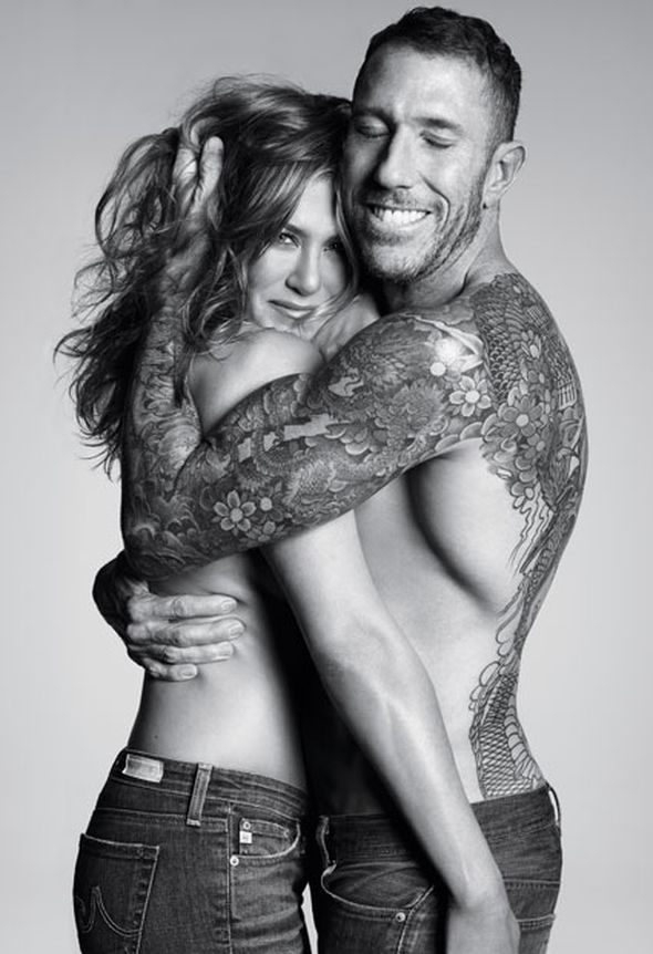 Дженнифер Энистон и Крис МакМиллан