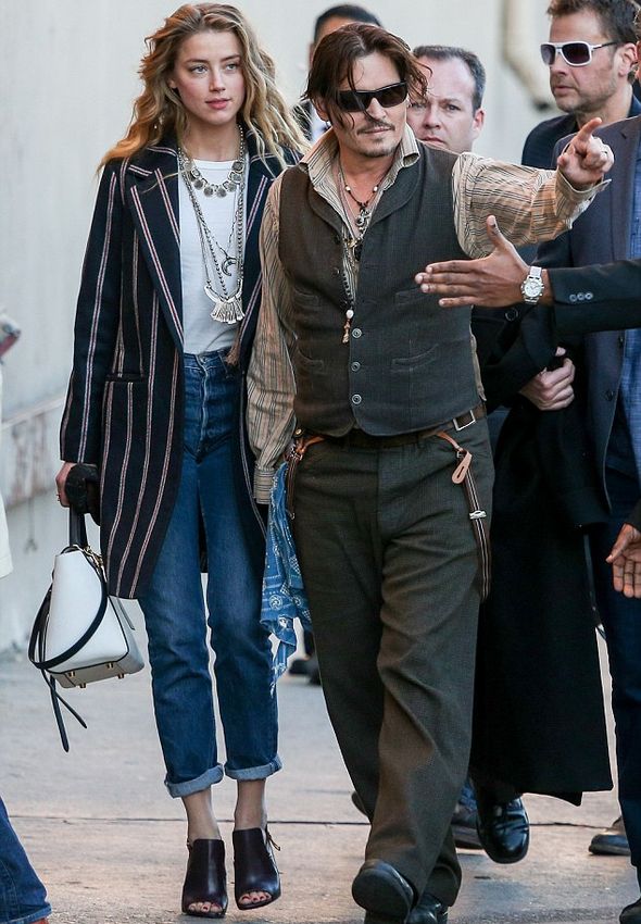 Джонни Депп и Эмбер Херд