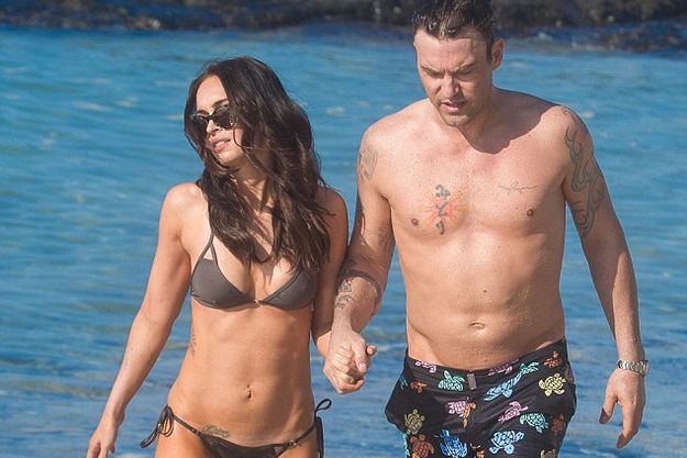 Меган Фокс увековечила имя мужа на своем теле