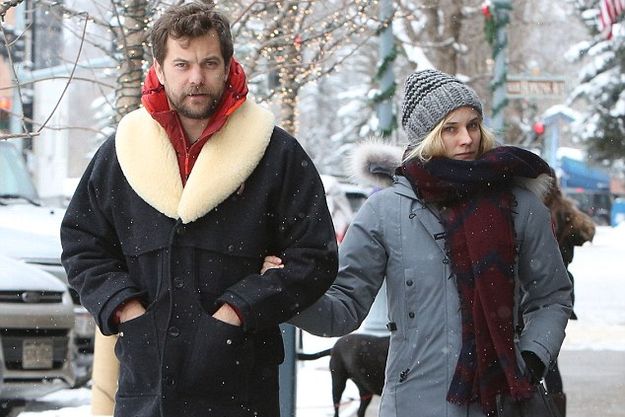 Снегопад помешал Дайан Крюгер и Джошуа Джексону покататься на лыжах