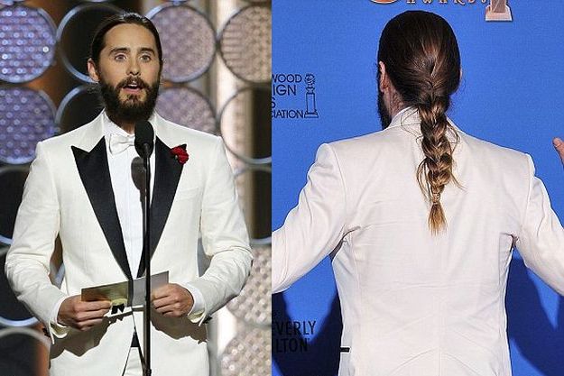 Джаред Лето пришел на «Золотой глобус» с косой