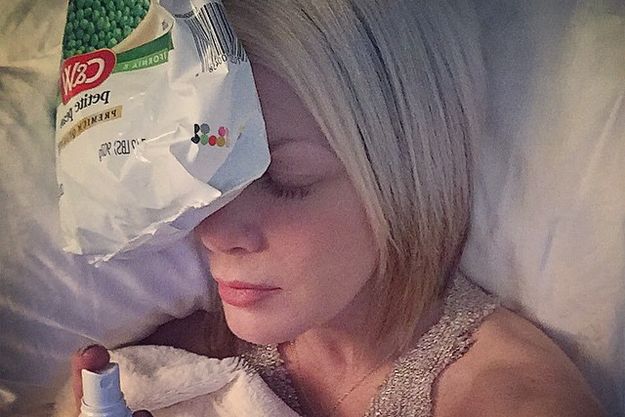 Тори Спеллинг нашла средство от мигрени