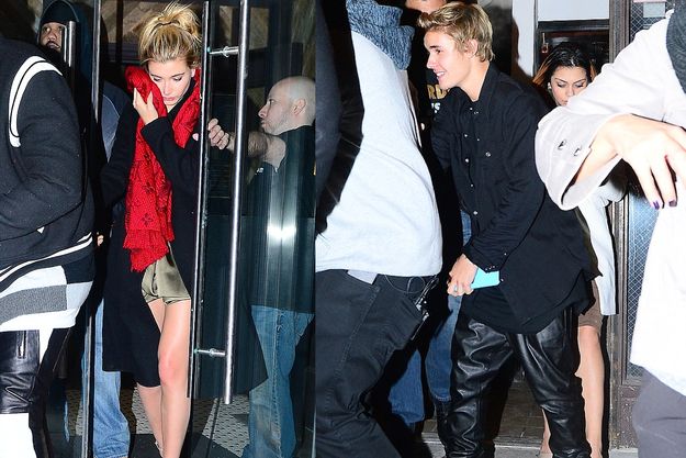 Джастин Бибер и Хейли Болдуин тусили в ночном клубе до утра