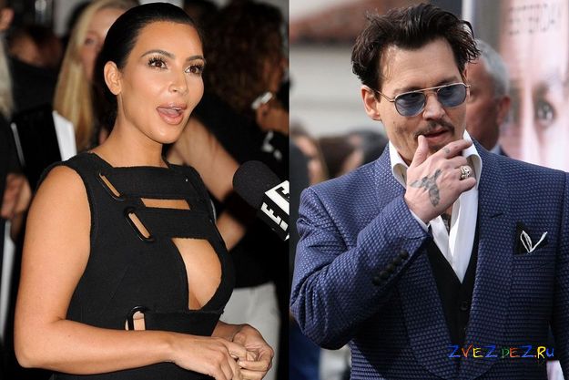 Ким Кардашьян была влюблена в Джонни Деппа