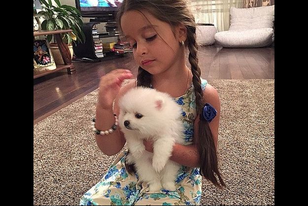 Ксения Бородина показала нового члена семьи