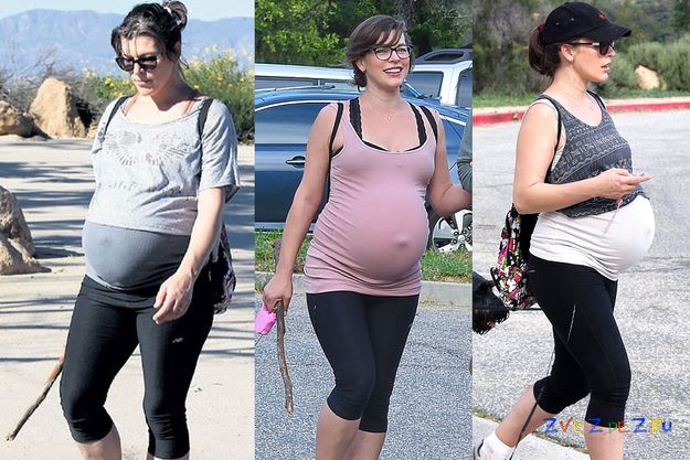 Беременная Милла Йовович борется с весом