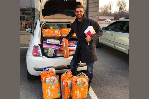 Виталию Козловскому дарили на день рождения памперсы