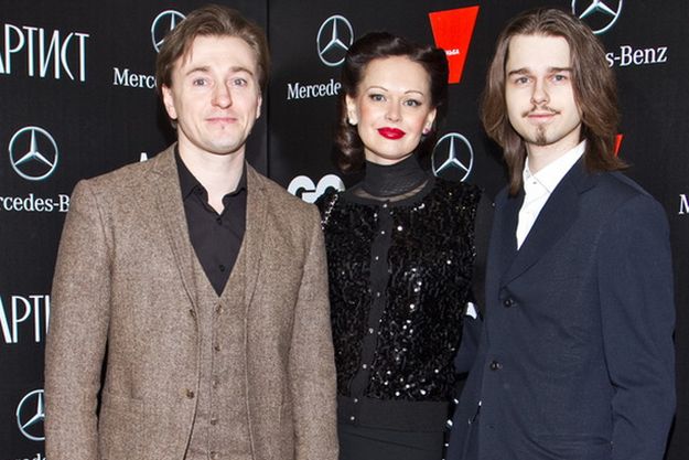 Сергей Безруков, Ирина Безрукова и Андрей Ливанов