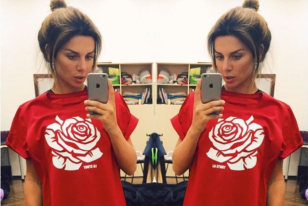 Анна Седокова стала блондинкой наполовину