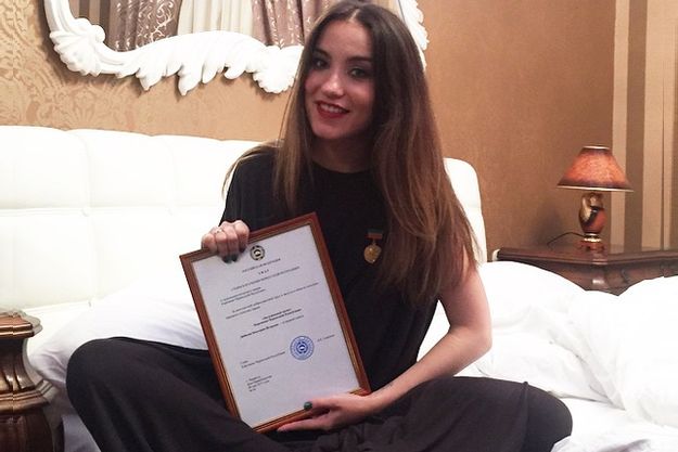 Виктории Дайнеко присвоено звание заслуженного артиста