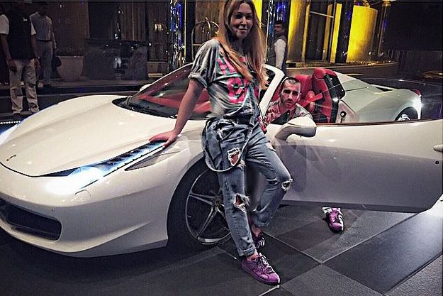 Ирина Дубцова отправилась с новым любовником в Дубай