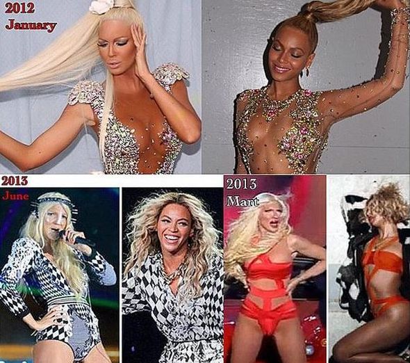 Елена Карлеуша и Бейонсе