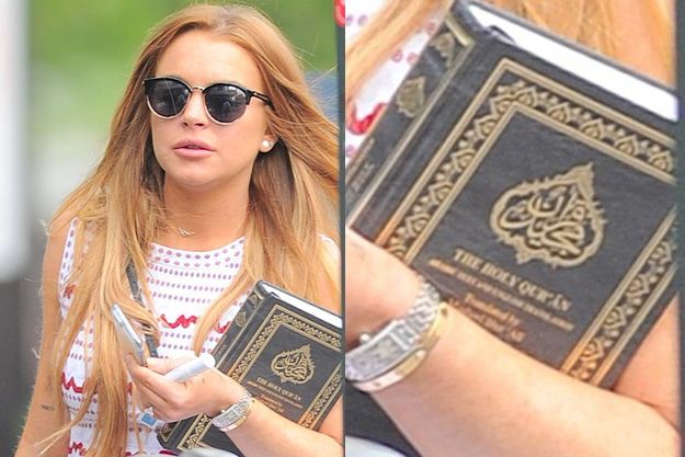 Линдси Лохан решила стать мусульманкой