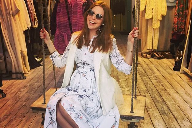 Беременная Наталья Подольская боится набрать лишний вес