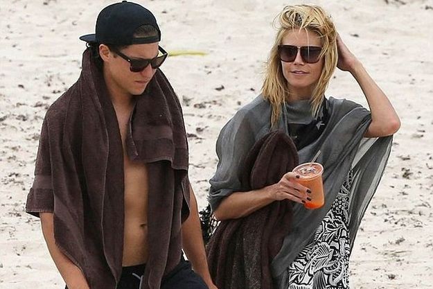 Хайди Клум не против секса на пляже