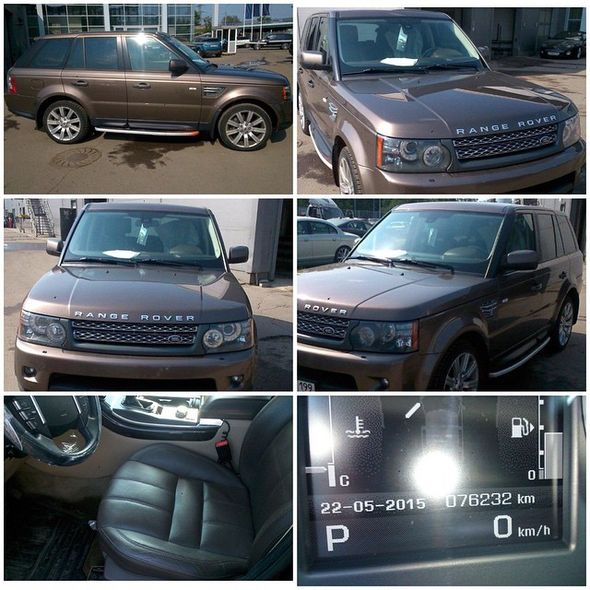 Range Rover Гоши Куценко