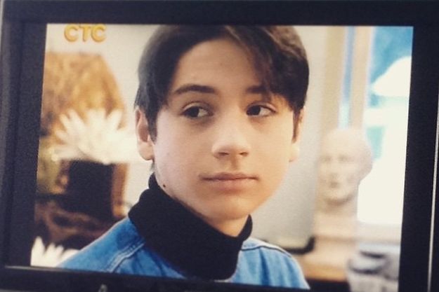 Сергей Лазарев поделился детским снимком