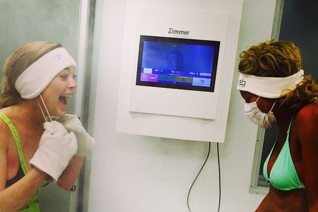 Линдси Лохан омолаживается в морозильной камере