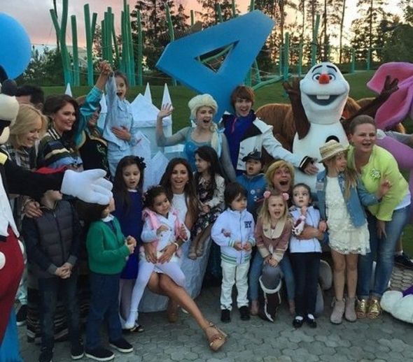 Ани Лорак с дочкой Софией