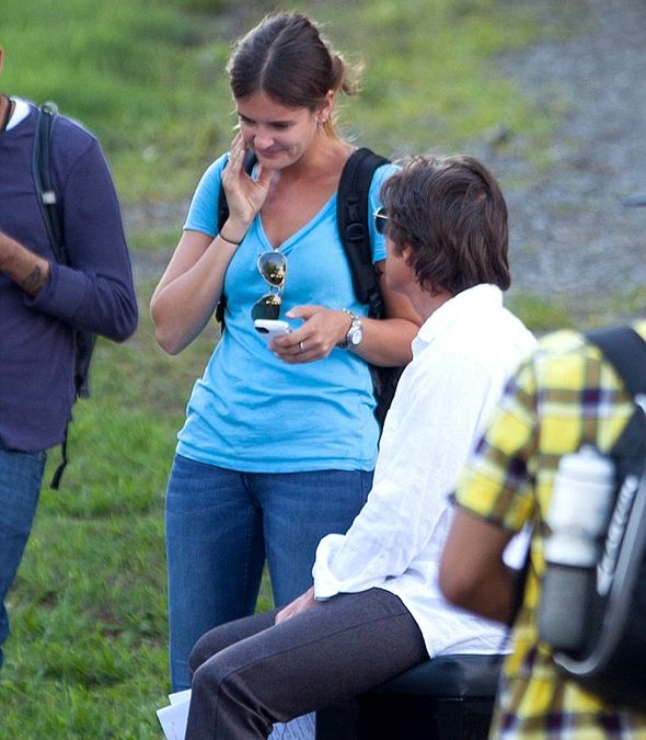 Том Круз и ассистентка Эмили