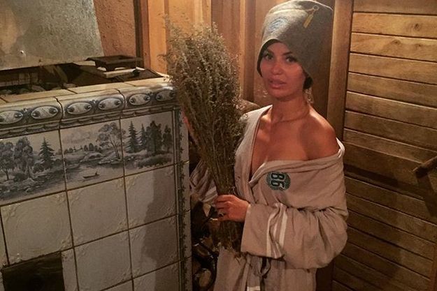 Виктория Боня показала фото из бани