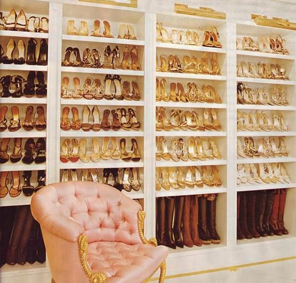 Комната для обуви Мэрайи Кэри