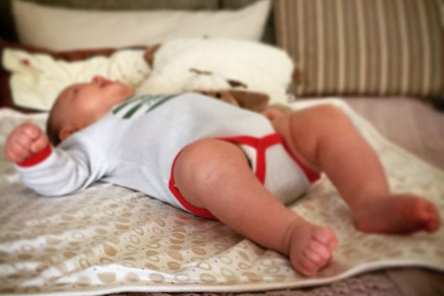 Младший сын Дмитрия Диброва Илья растет богатырем