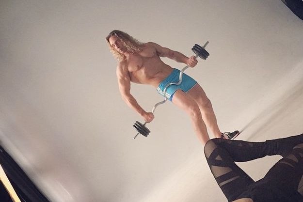 Наташа Королева показала фото обнаженного Тарзана