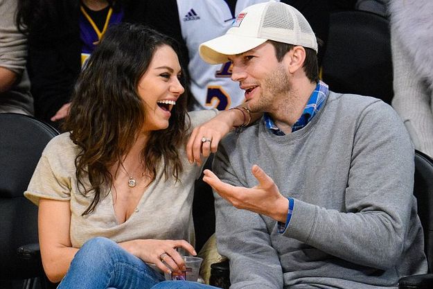 Мила Кунис и Эштон Катчер