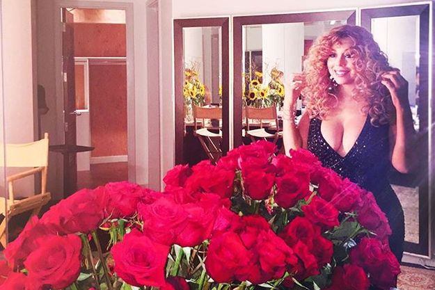 Мэрайя Кэри похвасталась своей коллекцией обуви