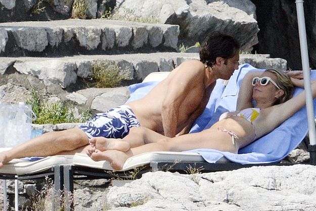 Гвинет Пэлтроу и Брэд Фалчук отдыхают в Италии