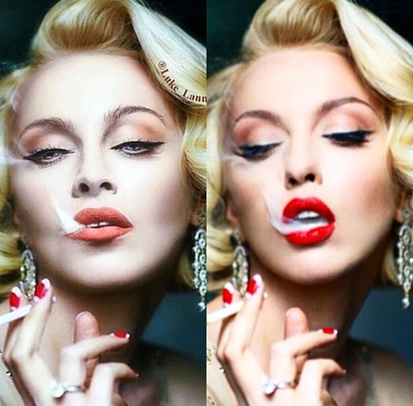 Мадонна и Оля Полякова