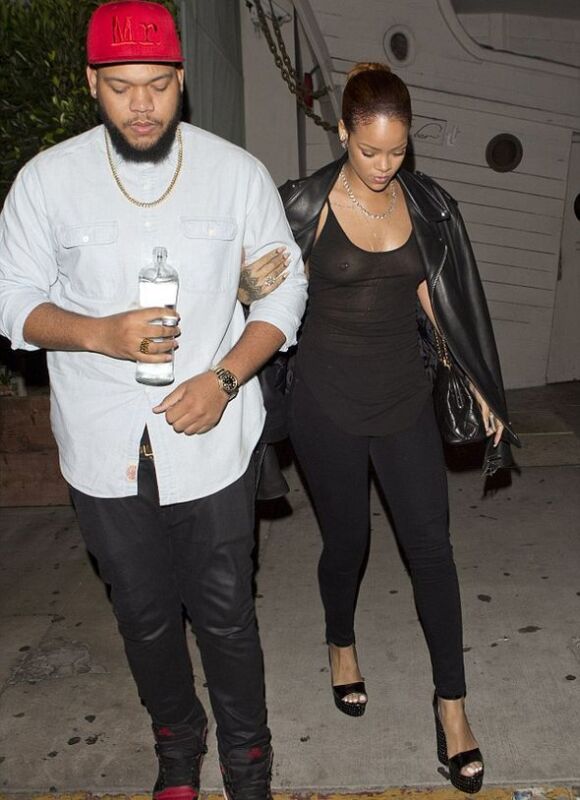 Рианна с братом