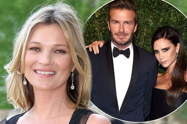 Кейт Мосс давно влюблена в Дэвида Бекхэма