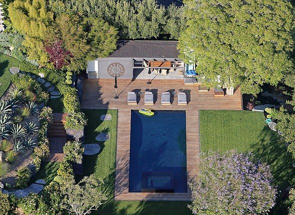 Особняк Дженнифер Энистон и Джастина Теру в Bel Air