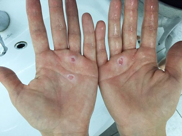 Руки Кристины Асмус