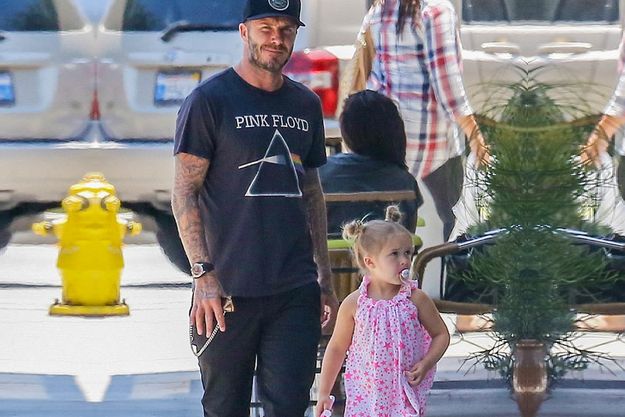 Дочь Бекхэмов не может отказаться от соски