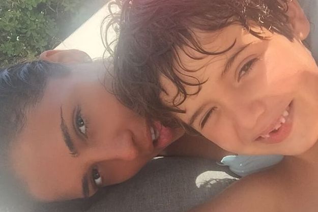 Санта Димопулос показала нежное фото с сыном