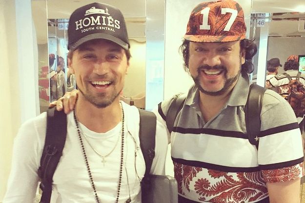 Дима Билан встретился с Филиппом Киркоровым в лифте аэропорта