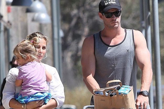 Крис Хемсворт вновь в отличной физической форме